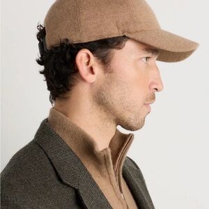 Quince Cashmere Baseball Cap - unisex XS/S